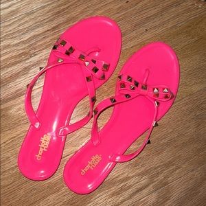 Jelly studded sandal